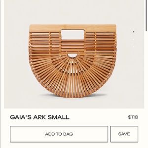 Culta Gaia’s small ark bag